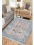 Klasik Eskitme Yolluk Yıkanabilir Halı Kaymaz Taban Kilim Dot Tabanlı Oturma Odası Halısı 4011C 1