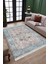 Klasik Eskitme Yolluk Yıkanabilir Halı Kaymaz Taban Kilim Dot Tabanlı Oturma Odası Halısı 4011C 2