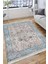 Klasik Eskitme Yolluk Yıkanabilir Halı Kaymaz Taban Kilim Dot Tabanlı Oturma Odası Halısı 4011C 4