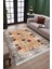 Gri Otantik Halı Yıkanabilir Halı Kaymaz Taban Kilim Dot Tabanlı Oturma Odası Halısı 4026B 2