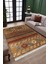 Otantik Desenli Halı Yıkanabilir Halı Kaymaz Taban Kilim Dot Tabanlı Oturma Odası Halısı 4053A 2