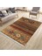 Otantik Desenli Halı Yıkanabilir Halı Kaymaz Taban Kilim Dot Tabanlı Oturma Odası Halısı 4053A 3