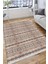 Vintage Klasik Desen Kaymaz Taban Kilim Yıkanabilir Yolluk Dot Tabanlı Salon Halısı 4165A 4