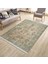 Vintage Çiçekli Desen Kaymaz Taban Kilim Yıkanabilir Yolluk Dot Tabanlı Salon Halısı 4166A 3