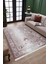 Eskitme Çiçekli Desen Kaymaz Taban Kilim Yıkanabilir Yolluk Dot Tabanlı Salon Halısı 4181A 2