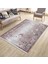 Eskitme Çiçekli Desen Kaymaz Taban Kilim Yıkanabilir Yolluk Dot Tabanlı Salon Halısı 4181A 3