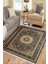 Klasik Figürlü Halı Kaymaz Taban Kilim Yıkanabilir Yolluk Dot Tabanlı Salon Halısı 4115B 1