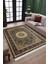 Klasik Figürlü Halı Kaymaz Taban Kilim Yıkanabilir Yolluk Dot Tabanlı Salon Halısı 4115B 2