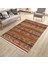 Vintage Desenli Halı Kaymaz Taban Kilim Yıkanabilir Yolluk Dot Tabanlı Oturma Odası Halısı 4077A 3