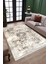 Eskitme Vintage Halı Kaymaz Taban Kilim Yıkanabilir Yolluk Dot Tabanlı Salon Halısı 4140A 2