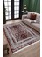 Bordo Klasik Desen Kaymaz Taban Kilim Yıkanabilir Yolluk Dot Tabanlı Salon Halısı 4164C 2