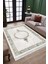 Klasik Haki Kilim Yıkanabilir Halı Kaymaz Taban Kilim Dot Tabanlı Oturma Odası Halısı 4007B 2