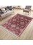 Eskitme Çiçek Desenli Halı Kaymaz Taban Kilim Yıkanabilir Yolluk Dot Tabanlı Salon Halısı 4161A 3