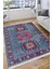 Vintage Halı Yolluk Kaymaz Taban Kilim Yıkanabilir Dot Tabanlı Salon Halısı 4137B 4