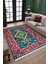 Otantik Vintage Desen Kaymaz Taban Kilim Yıkanabilir Yolluk Dot Tabanlı Salon Halısı 4190A 2