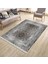 Gri Klasik Desen Halı Kaymaz Taban Kilim Yıkanabilir Yolluk Dot Tabanlı Salon Halısı 4164A 3