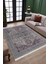 Gri Eskitme Klasik Desen Kaymaz Taban Kilim Yıkanabilir Yolluk Dot Tabanlı Salon Halısı 4194A 2