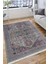 Gri Eskitme Klasik Desen Kaymaz Taban Kilim Yıkanabilir Yolluk Dot Tabanlı Salon Halısı 4194A 4