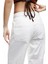 Yeni Sezon Yüksek Bel Pamuklu Rahat Kalıp Düğme Detaylı Geniş Paça Pantolon - Wide Leg Jean 3