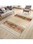 Otantik Desenli Halı Yıkanabilir Halı Kaymaz Taban Kilim Dot Tabanlı Oturma Odası Halısı 4054A 3