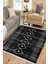 Iskandinav Desenli Halı Kaymaz Taban Kilim Yıkanabilir Yolluk Dot Tabanlı Salon Halısı 4104B 1