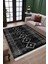 Iskandinav Desenli Halı Kaymaz Taban Kilim Yıkanabilir Yolluk Dot Tabanlı Salon Halısı 4104B 2