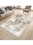 Eskitme Vintage Halı Kaymaz Taban Kilim Yıkanabilir Yolluk Dot Tabanlı Salon Halısı 4140A 3