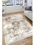 Eskitme Vintage Halı Kaymaz Taban Kilim Yıkanabilir Yolluk Dot Tabanlı Salon Halısı 4140A 4