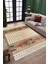 Otantik Desenli Halı Yıkanabilir Halı Kaymaz Taban Kilim Dot Tabanlı Oturma Odası Halısı 4054A 2