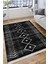 Iskandinav Desenli Halı Kaymaz Taban Kilim Yıkanabilir Yolluk Dot Tabanlı Salon Halısı 4104B 4