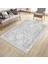 Açık Gri Klasik Desen Kaymaz Taban Kilim Yıkanabilir Yolluk Dot Tabanlı Salon Halısı 4164B 3
