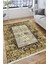 Gold Otantik Halı Kaymaz Taban Kilim Yıkanabilir Yolluk Dot Tabanlı Salon Halısı 4210C 4