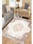 Eskitme Klasik Desen Kaymaz Taban Kilim Yıkanabilir Yolluk Dot Tabanlı Salon Halısı 4180A 1