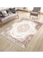 Eskitme Klasik Desen Kaymaz Taban Kilim Yıkanabilir Yolluk Dot Tabanlı Salon Halısı 4180A 3