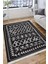 Iskandinav Figürlü Yolluk Kaymaz Taban Kilim Yıkanabilir Yolluk Dot Tabanlı Salon Halısı 4123A 4