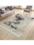Otantik Motifli Kilim Yıkanabilir Halı Kaymaz Taban Kilim Dot Tabanlı Oturma Odası Halısı 4004B 3
