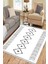 Iskandinav Desenli Halı Kaymaz Taban Kilim Yıkanabilir Yolluk Dot Tabanlı Salon Halısı 4104A 1