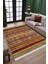 Vintage Otantik Yolluk Yıkanabilir Halı Kaymaz Taban Kilim Dot Tabanlı Oturma Odası Halısı 4025A 2