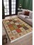 Motifli Kilim Yıkanabilir Halı Kaymaz Taban Kilim Dot Tabanlı Oturma Odası Halısı 4005F 2