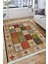 Motifli Kilim Yıkanabilir Halı Kaymaz Taban Kilim Dot Tabanlı Oturma Odası Halısı 4005F 4
