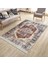 Vintage Dijital Halı Yıkanabilir Halı Kaymaz Taban Kilim Dot Tabanlı Oturma Odası Halısı 4044A 3