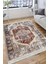 Vintage Dijital Halı Yıkanabilir Halı Kaymaz Taban Kilim Dot Tabanlı Oturma Odası Halısı 4044A 4