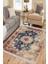 Eskitme Otantik Halı Yıkanabilir Halı Kaymaz Taban Kilim Dot Tabanlı Oturma Odası Halısı 4037A 1