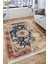 Eskitme Otantik Halı Yıkanabilir Halı Kaymaz Taban Kilim Dot Tabanlı Oturma Odası Halısı 4037A 4