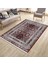Bordo Klasik Desen Kaymaz Taban Kilim Yıkanabilir Yolluk Dot Tabanlı Salon Halısı 4164C 3