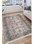 Eskitme Otantik Halı Yıkanabilir Halı Kaymaz Taban Kilim Dot Tabanlı Oturma Odası Halısı 4037A 4