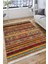 Vintage Otantik Yolluk Yıkanabilir Halı Kaymaz Taban Kilim Dot Tabanlı Oturma Odası Halısı 4025A 4