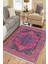 Otantik Vintage Desen Kaymaz Taban Kilim Yıkanabilir Yolluk Dot Tabanlı Salon Halısı 4191A 1