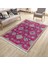 Pembe Vintage Yolluk Kaymaz Taban Kilim Yıkanabilir Yolluk Dot Tabanlı Salon Halısı 4135A 3
