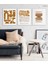 3 Parça Boho Mdf Tablo Seti 1